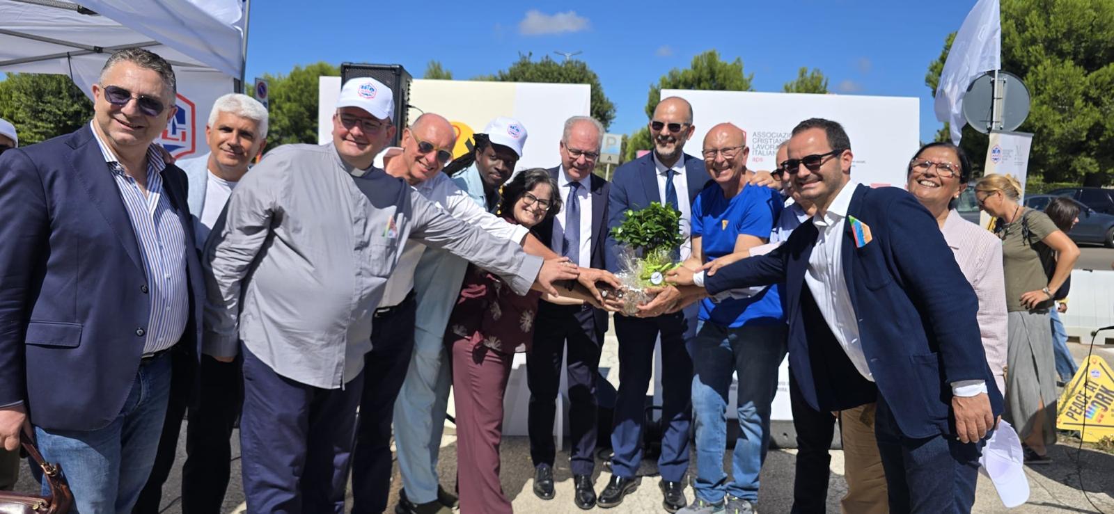 Carovana della Pace Acli al Perrino di Brindisi
