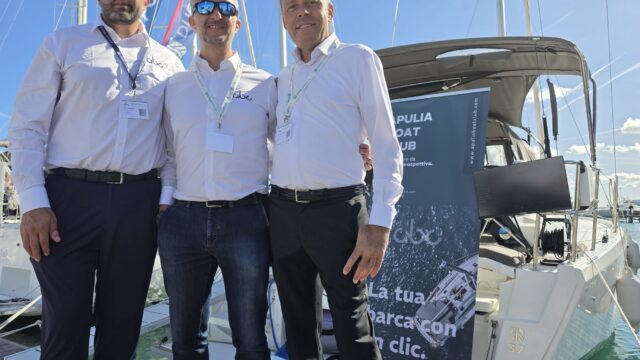 Da sinistra verso destra Arturo Quarta, Filippo Marzovilla e Antonio Schiavone
