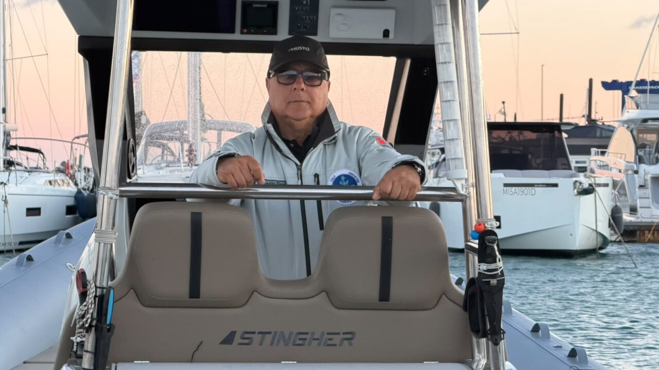 Il navigatore oceanico Sergio Davì on board allo Snim 2026