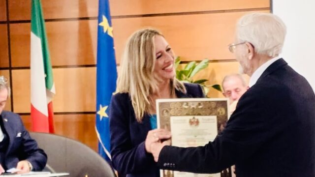 Iole La Rosa Accademica d’Onore della Norman Academy