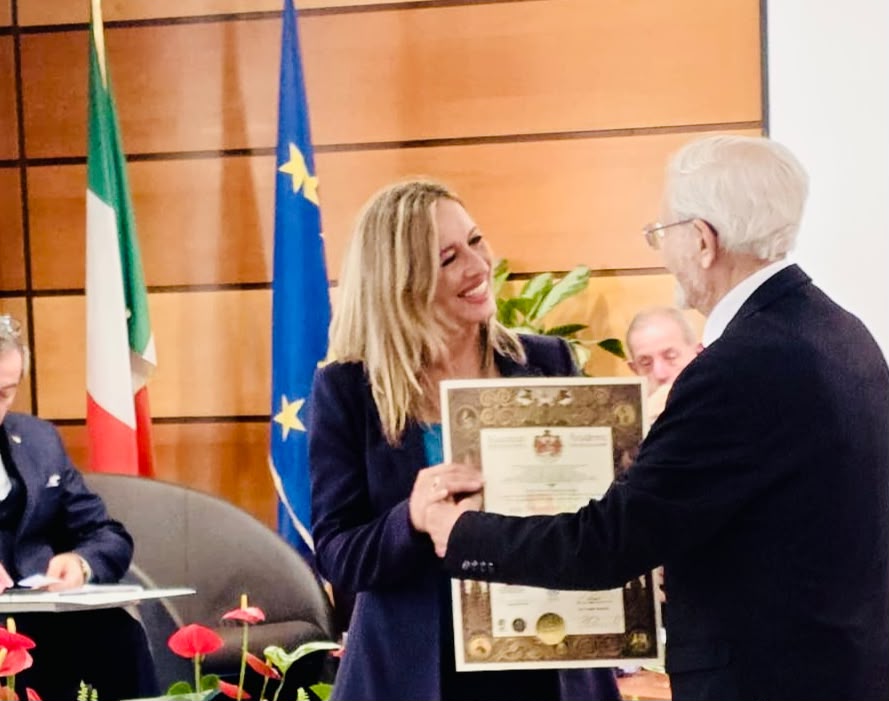 Iole La Rosa Accademica d’Onore della Norman Academy